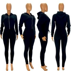 Black jogging suit